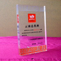 专业亚克力奖牌定制 杭州狼腾广告设计制作竭诚服务与品质保证